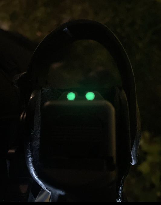 ALZA CON REFERENCIAS LUMINISCENTES PARA GLOCK