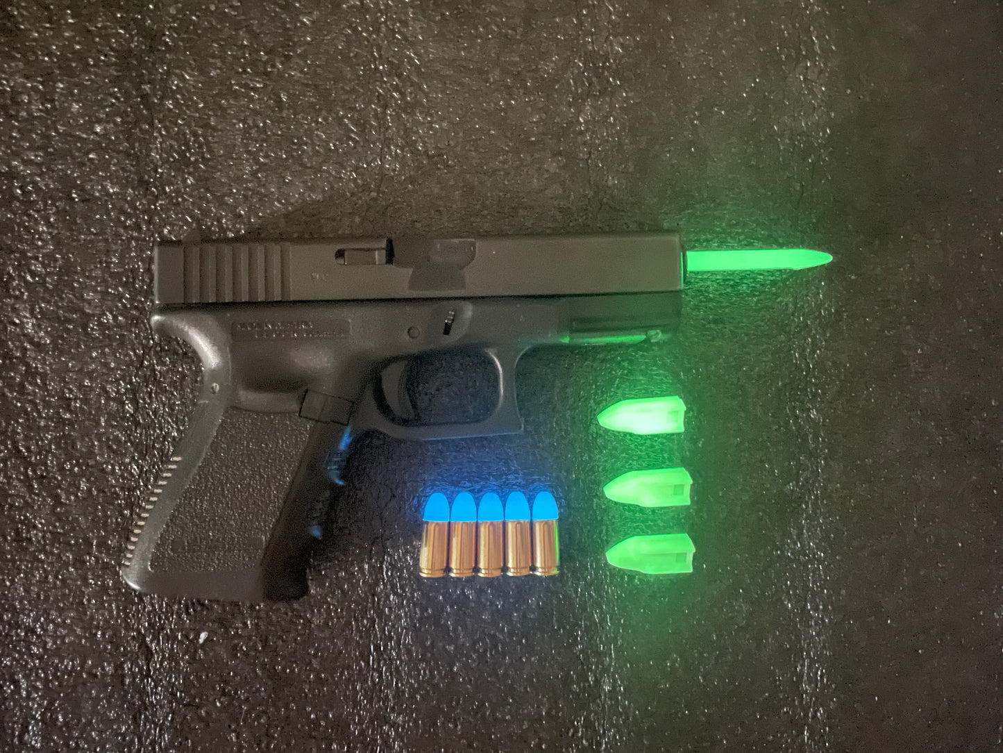 PACK 2 ADVANCED "GLOW" (VARILLA KOMBAT FLEX+3 TEJAS ELEVADORAS+5 PROYECTILES INERTES)