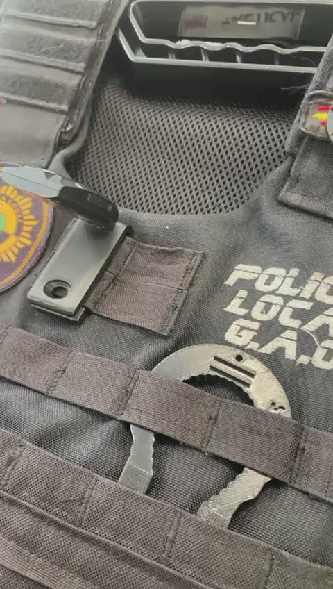 Aplique molle linterna táctica